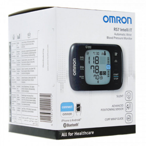 Omron RS7 Autotensiomètre Poignet Intelli IT - Tension Artérielle Omron RS7 Autotensiomètre Poignet Intelli IT - Tension Artérielle