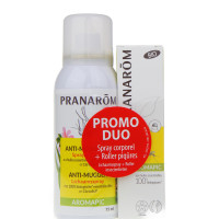 PRANAROM Aromapic Spray Anti-Moustique Bio 75ml + Roller Anti-moustique Bio 15ml-13418