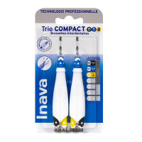 INAVA Trio Compact 2x3 brossettes interdentaires 0/1/2-13434