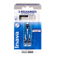 INAVA 3 brossettes interdentaires recharges 0 Trio Compact/Flex-13435