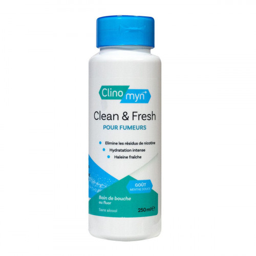 GILBERT Clinomyn Clean & Fresh bain de bouche 250ml-13436