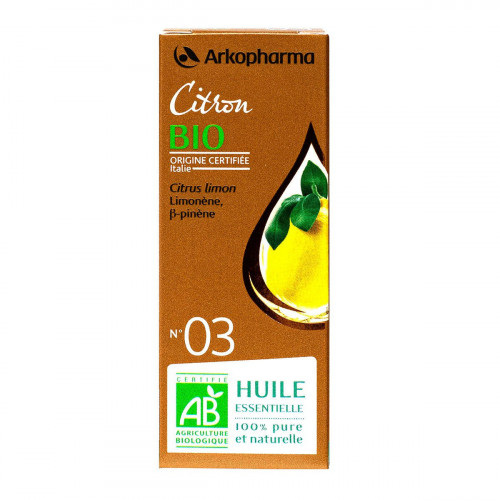 ARKOPHARMA Huile essentielle n°03 citron 10ml-13465