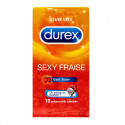 DUREX Sexy fraise 10 préservatifs lubrifiés-13508