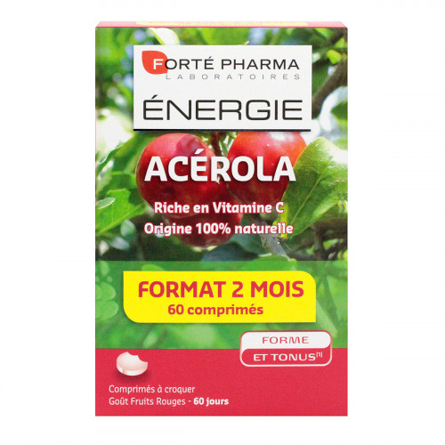 FORTE PHARMA Energie acérola 60 comprimés-13509