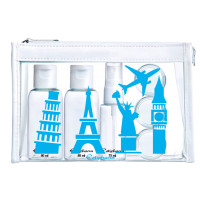 ESTIPHARM Trousse bleue flacons de voyage 5 contenants-13512