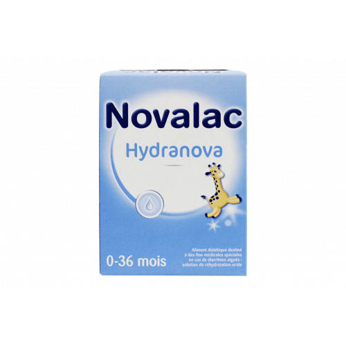 NOVALAC Hydranova solution de réhydratation 10x6,5g-13526