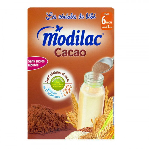 Modilac Céréales Bébé Cacao 300g