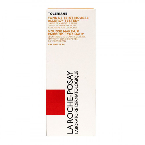 Tolériane Fond Teint Mousse Matifiant 30ml sable 03-13585 Tolériane Fond Teint Mousse Matifiant 30ml sable 03-13585