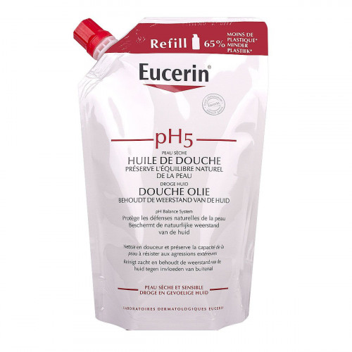 EUCERIN Recharge PH5 huile de douche 400ml-13600 EUCERIN Recharge PH5 huile de douche 400ml-13600