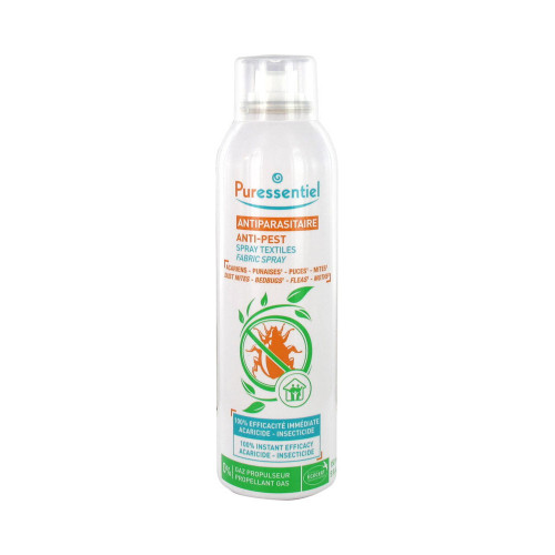 PURESSENTIEL Antiparasitaire Spray Textiles 150 ml-13633 PURESSENTIEL Antiparasitaire Spray Textiles 150 ml-13633