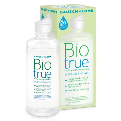 Bausch Lomb Biotrue 300mL - Entretien Lentilles Souples Hydratation