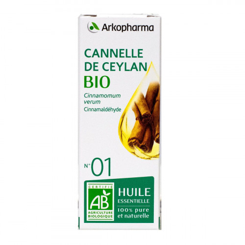 ARKOPHARMA Huile essentielle n°01 cannelle de Ceylan 5ml-13704 ARKOPHARMA Huile essentielle n°01 cannelle de Ceylan 5ml-13704