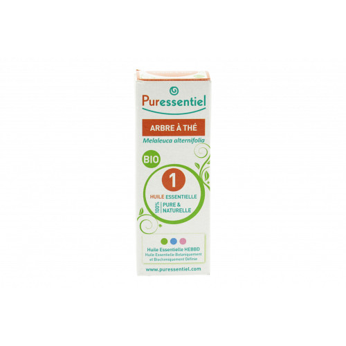 PURESSENTIEL Huile essentielle arbre à thé 10ml-13731 PURESSENTIEL Huile essentielle arbre à thé 10ml-13731
