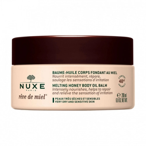 NUXE Rêve de Miel Baume-Huile Corps Fondant au Miel 200 ml-13929