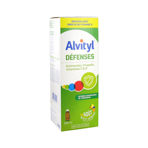 URGO Alvityl Défenses Sirop 240 ml-13956