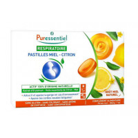 PURESSENTIEL Respiratoire Pastilles Miel-Citron 18 Pastilles-14011