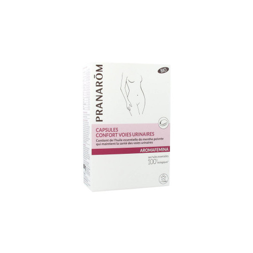 PRANAROM Aromafemina Capsules Confort Voies Urinaires Bio 30 Capsules-14027 PRANAROM Aromafemina Capsules Confort Voies Urinaires Bio 30 Capsules-14027