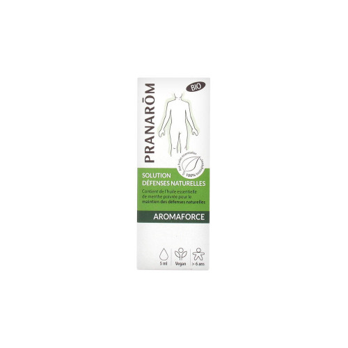 PRANAROM Aromaforce Solution Défenses Naturelles Bio 5 ml-14034 PRANAROM Aromaforce Solution Défenses Naturelles Bio 5 ml-14034