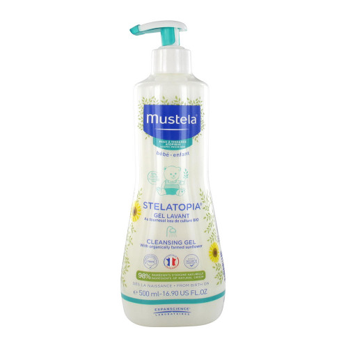 MUSTELA Stelatopia Gel Lavant 500 ml-14090