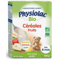 PHYSIOLAC PHYSIOLAC BIO CÉRÉALES FRUITS 200 G-14130