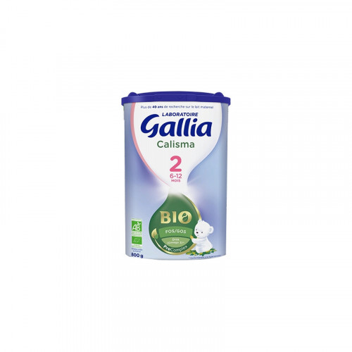 GALLIA CALISMA 2 BIO 800 g 6 à 12 Mois Lait Infantile-14136