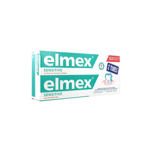 ELMEX Elmex Dentifrice Sensitive Lot de 2 x 75 ml-14160