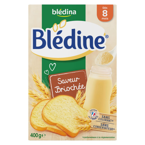 BLEDINA Blédine Saveur briochée 400g dès 8 mois-14181 BLEDINA Blédine Saveur briochée 400g dès 8 mois-14181