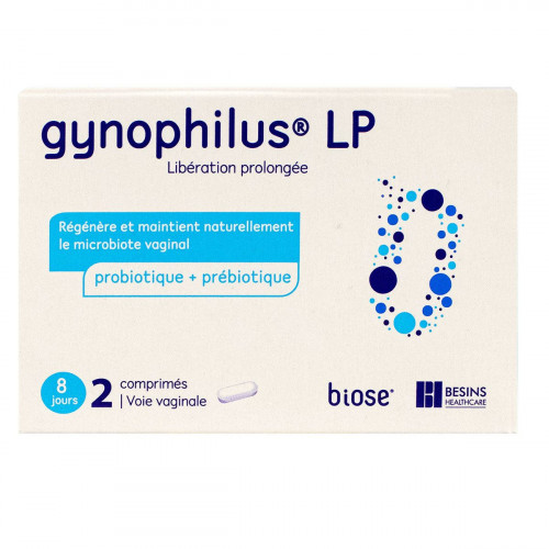BESINS HEALTHCARE Gynophilus LP 2 comprimés vaginaux-14187 BESINS HEALTHCARE Gynophilus LP 2 comprimés vaginaux-14187