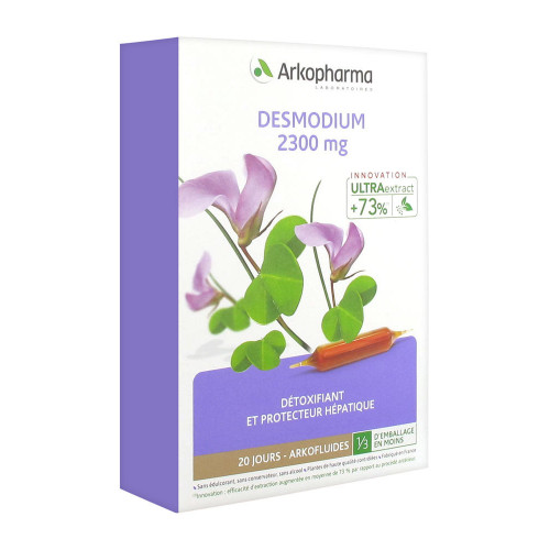 ARKOPHARMA Arkofluides Desmodium 2300 mg 20 Ampoules-14192