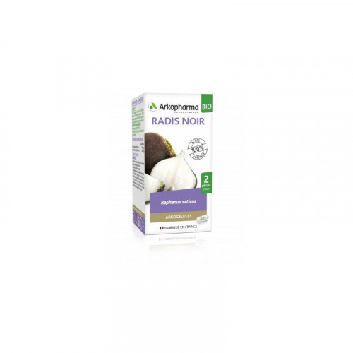ARKOPHARMA ARKOGELULES radis noir bio 40 gélules-14195 ARKOPHARMA ARKOGELULES radis noir bio 40 gélules-14195