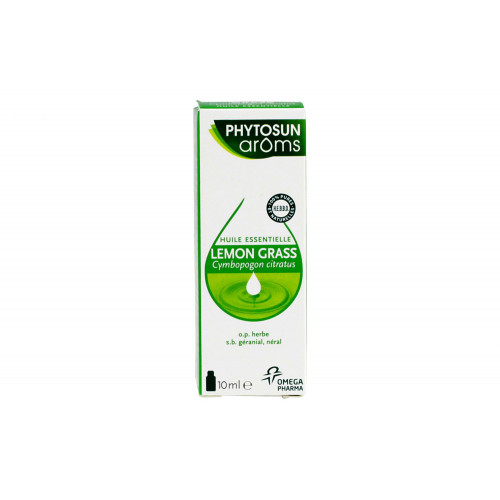 PHYTOSUN AROMS Huile essentielle lemon grass 10ml-14258 PHYTOSUN AROMS Huile essentielle lemon grass 10ml-14258