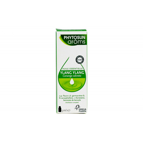 PHYTOSUN AROMS Huile essentielle d'ylang ylang 5ml-14260 PHYTOSUN AROMS Huile essentielle d'ylang ylang 5ml-14260