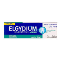 ELGYDIUM Dentifrice Junior 7/12 ans menthe douce 50ml-14274