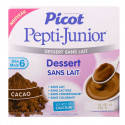 PICOT Pepti-Junior dessert sans lait dès 6 mois goût cacao 4x100g-14306