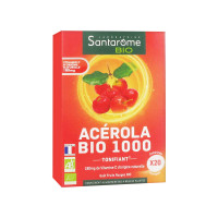 SANTAROME Bio Acérola Bio 1000 20 Comprimés-14339