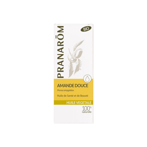 PRANAROM Huile Végétale Amande Douce Bio 50 ml-14384 PRANAROM Huile Végétale Amande Douce Bio 50 ml-14384