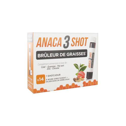 ANACA3 Anaca3 Brûleur de Graisses 14 Shots-14393 ANACA3 Anaca3 Brûleur de Graisses 14 Shots-14393