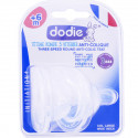 DODIE 2 tétines silicone col large + 6mois 3 vitesses Débit 3-14433