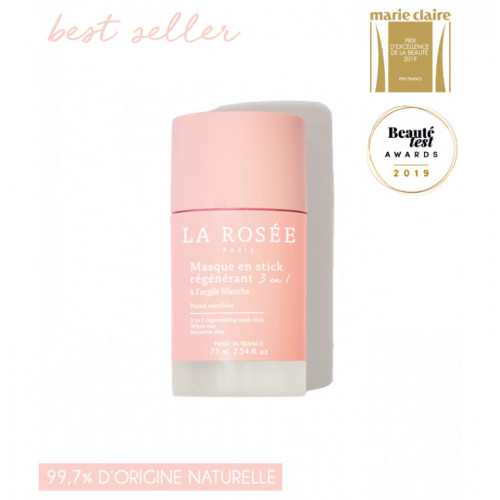 LA ROSEE Masque En Stick Régénérant 3 En 1 75ML-14490