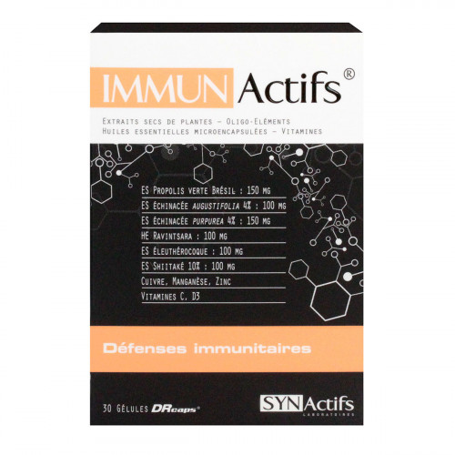SYNACTIF Immunactifs 30 gélules-14510