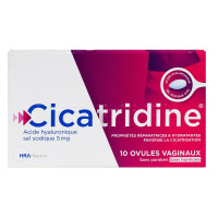 HRA PHARMA Cicatridine 10 ovules vaginaux-14526