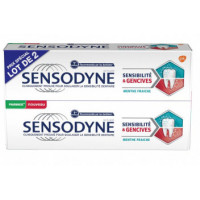 SENSODYNE Sensodyne Dentifrice Sensibilité & Gencives Menthe Fraîche 2 x 75 mL-14530