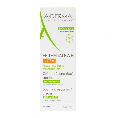 ADERMA Epitheliale A.H Ultra crème réparatrice 100ml-14534 ADERMA Epitheliale A.H Ultra crème réparatrice 100ml-14534