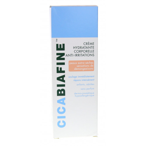 CICABIAFINE Crème Hydratante 200mL - Soulage Peaux Sèches