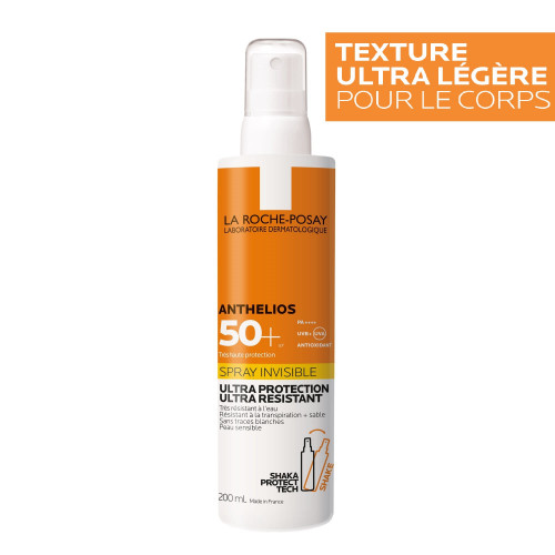 La Roche Posay Anthelios Spray SPF50+ 200ml - Protection UVA/UVB La Roche Posay Anthelios Spray SPF50+ 200ml - Protection UVA/UVB