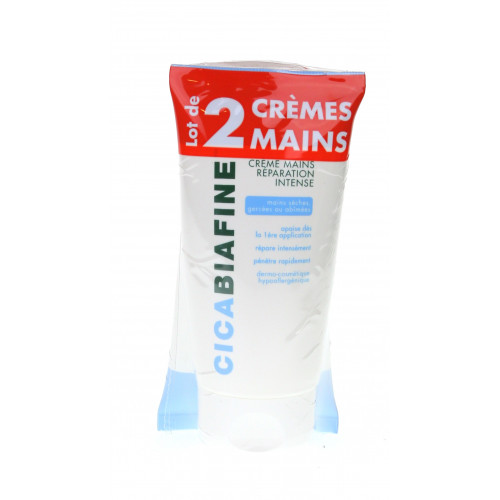 CICABIAFINE Crème Mains Réparation Intense - Lot de 2-1456 CICABIAFINE Crème Mains Réparation Intense - Lot de 2-1456