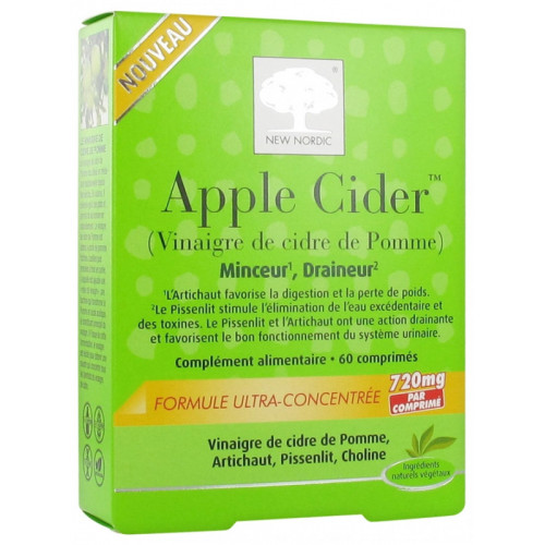 NEW NORDIC Apple Cider 60 Comprimés-14672