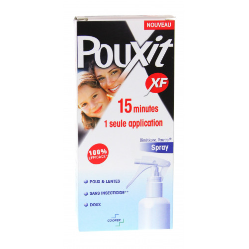 COOPER Pouxit XF Spray 100mL - Elimine poux et lentes en 15 min