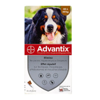 BAYER ADVANTIX Très grand chien +40 kg 4 pipettes-14709