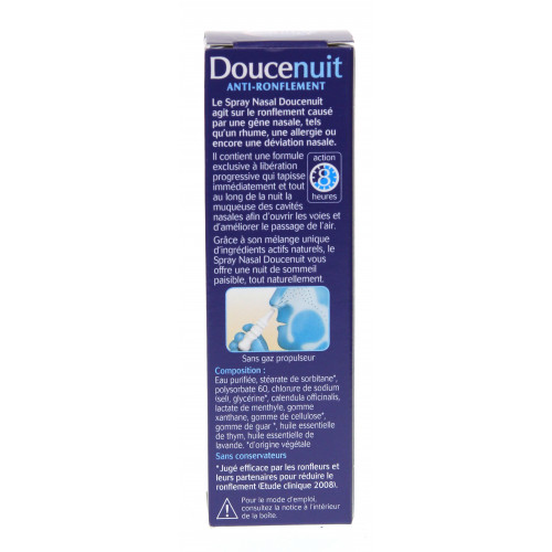 DOUCENUIT Anti-ronflement 10mL - Agit sur gêne nasale